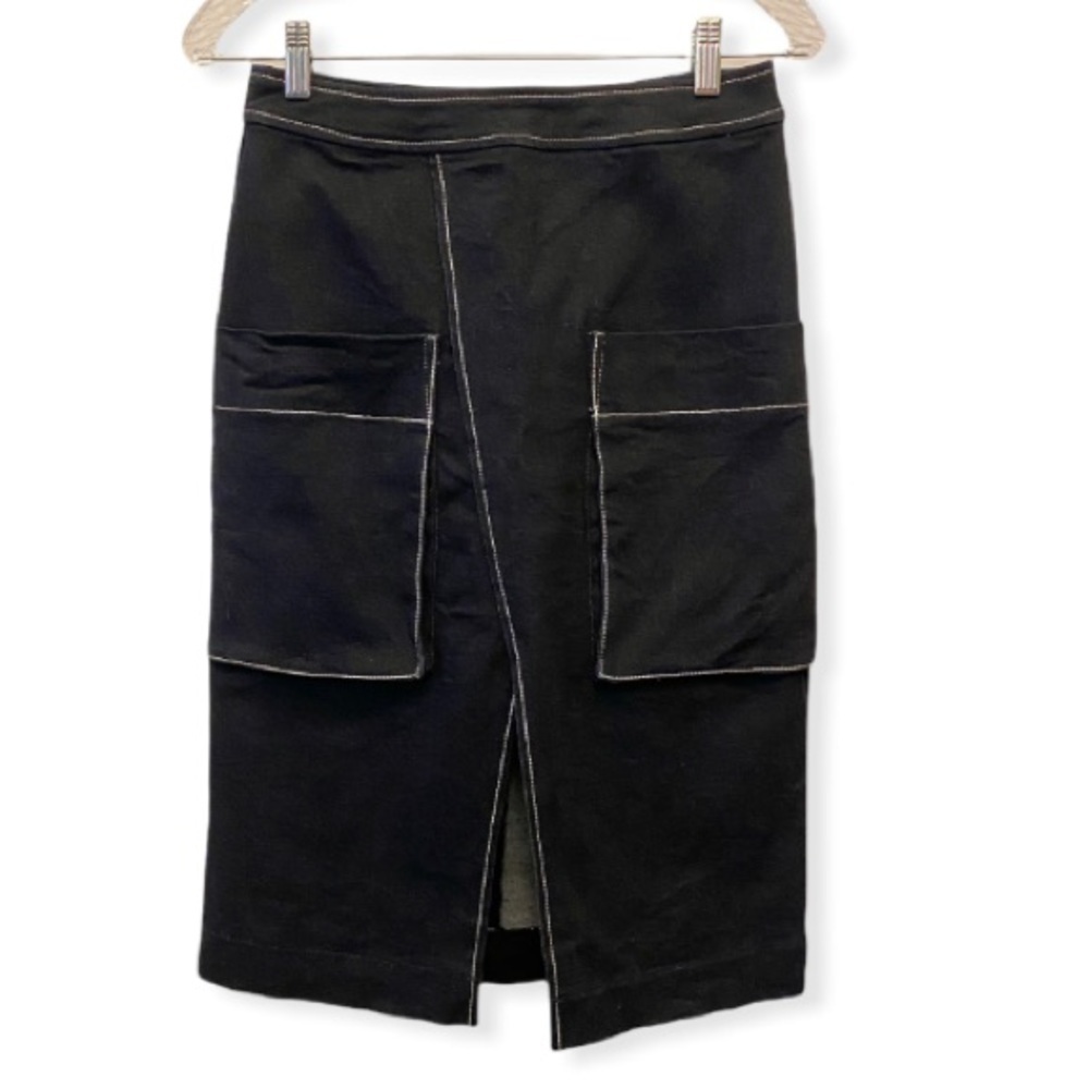 FANO STUDIOS PARIS Denim Skirt Asymmetrical Fit XS
